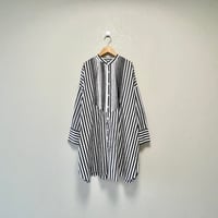 UNIVERSAL TISSU ナチュラルタイプライター クラシック ロングシャツ