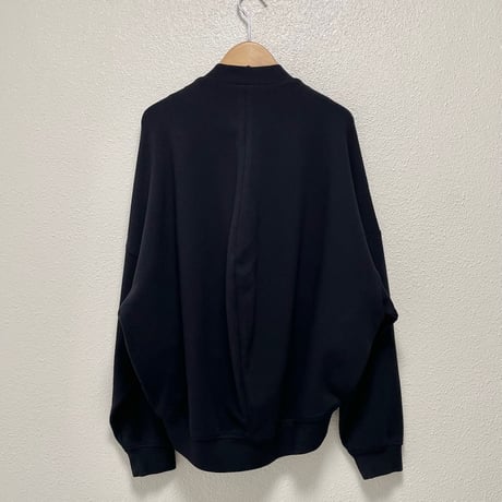 MIDIUMISOLID wide zip up ブルゾン