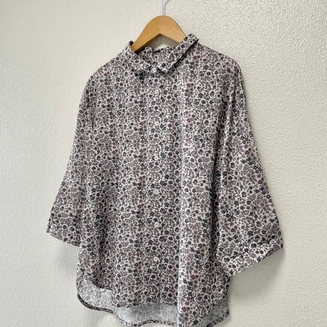 【4色展開】select 小花柄ブラウス