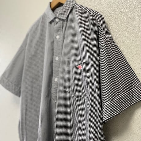 定番販売品 / DANTON コットンポプリン 半袖シャツワンピース