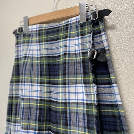 O'NEILof DUBLIN ミモレ丈 リネンキルトスカート