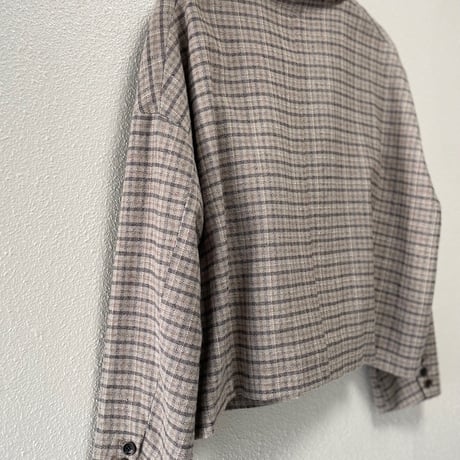 nest Robe 撚り杢チェックジャケット