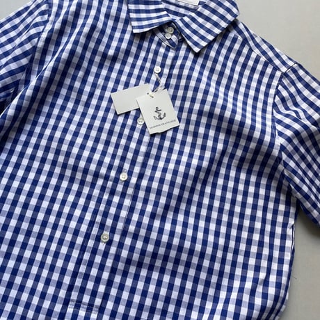 タグ付き未使用品 / LA MARINE FRANCAISE ギンガムチェック ワンピース