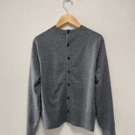 希少品 / OLDMAN'S TAILOR R&D.M.Co- WEEKEND HILL 異素材切替ニットプルオーバー（Gray）