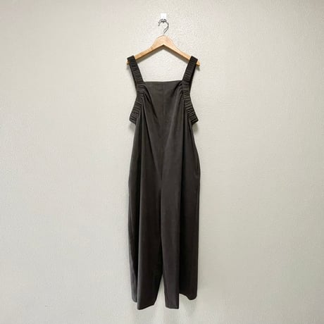 2024AW / anana  ギャザーサロペット【ブラウン】