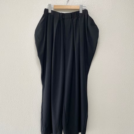 2025SS / 販売継続品 /  mizuiro ind  サイドドレープワイドパンツ