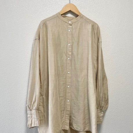 2023SS / IENA ラミーリヨセル バックギャザーシャツ