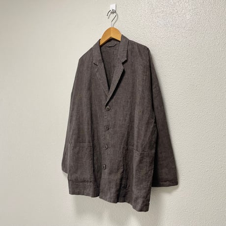 nest Robe リネンベンガラ墨汁ジャケット