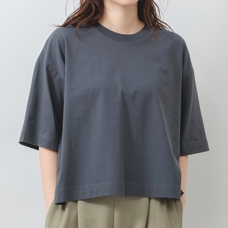 【5色展開】select 接触冷感 五分袖Tシャツ