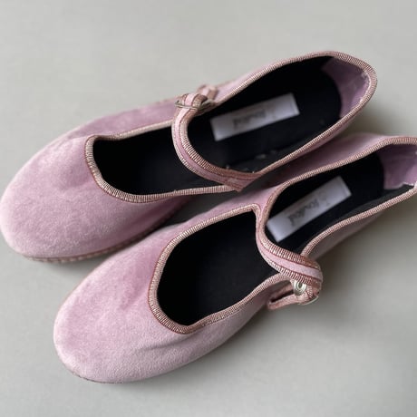 未使用品 / sciuscia MARYJANE ワンストラップシューズ (ピンク)