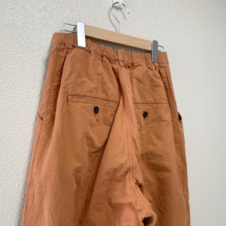grin シーエルシーチング タックパンツ