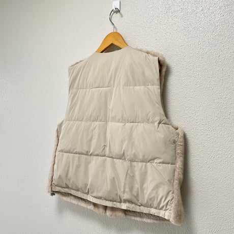 タグ付き未使用品 / 2025AW / vivapresto ファーベスト 【ベージュ】