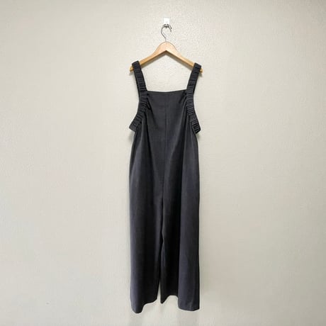2024AW / anana  ギャザーサロペット【グレー】