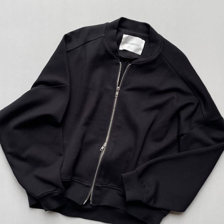 MIDIUMISOLID wide zip up ブルゾン