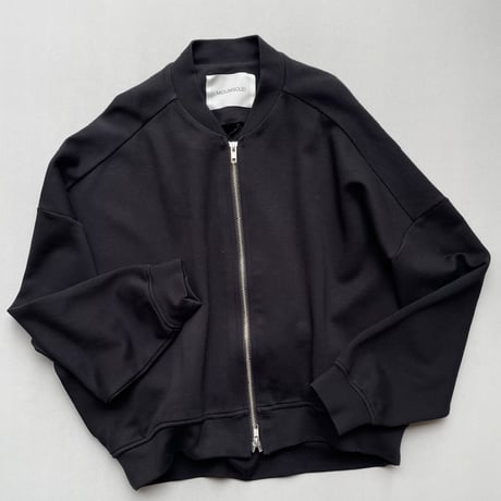 MIDIUMISOLID wide zip up ブルゾン