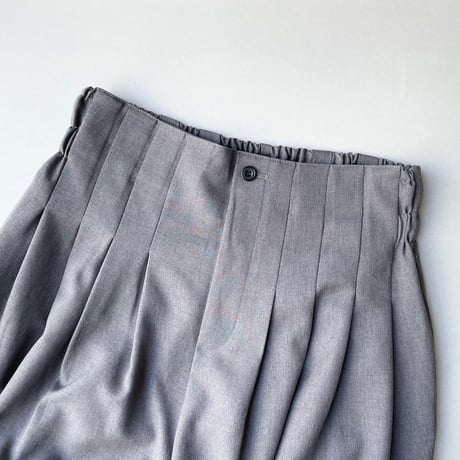 mizuiro ind ハイウエストタックパンツ