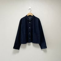 mizuiro ind  デニムショートシャツジャケット