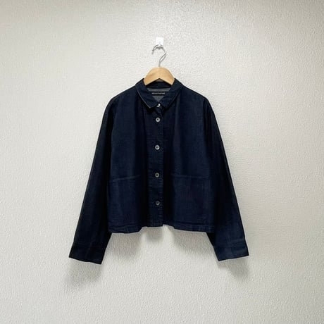 mizuiro ind  デニムショートシャツジャケット