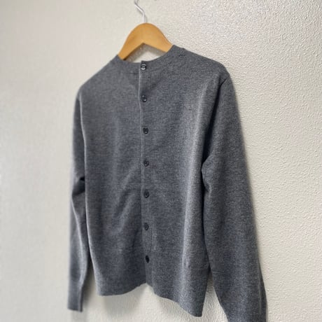 希少品 / OLDMAN'S TAILOR R&D.M.Co- WEEKEND HILL 異素材切替ニットプルオーバー（Gray）