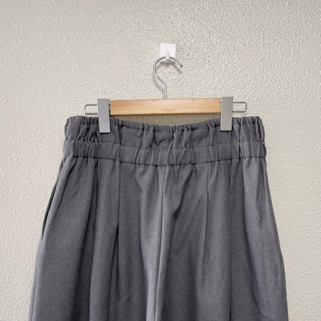 mizuiro ind ハイウエストタックパンツ