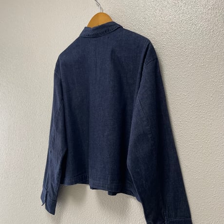 mizuiro ind  デニムショートシャツジャケット