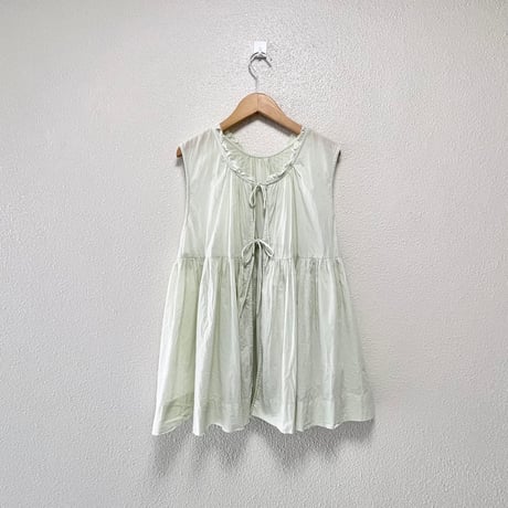2025SS / BEAMS BOY コットンギャザーノースリーブシャツ