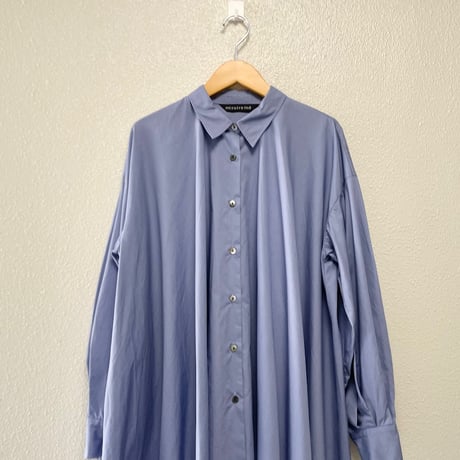 2024AW / 未使用品 定番販売品 / 販売継続品  mizuiro ind  ワイドシャツチュニック