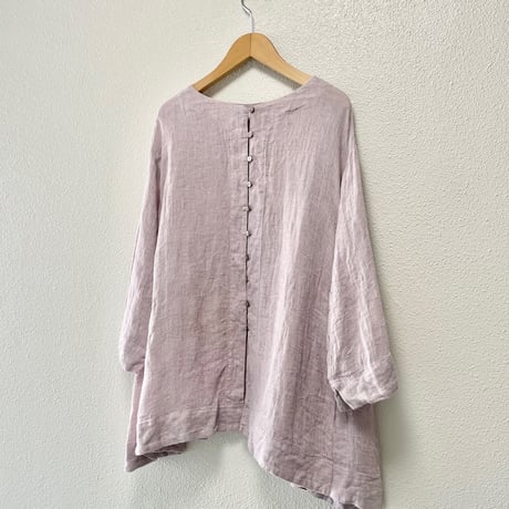 nest Robe 先染めリネンパナマブラウス