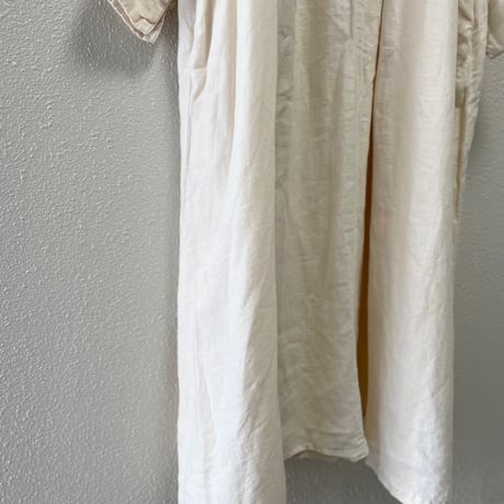 nest Robe リネンフリルカラーヨークワンピース