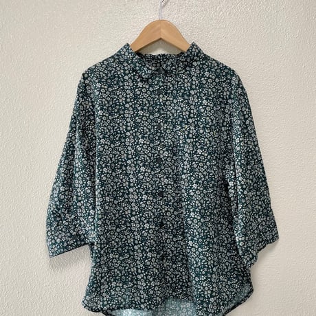 【4色展開】select 小花柄ブラウス