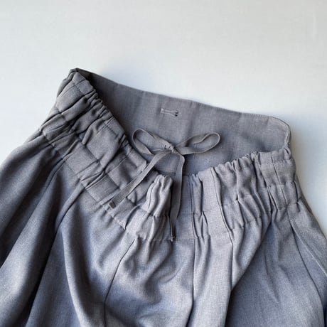 mizuiro ind ハイウエストタックパンツ