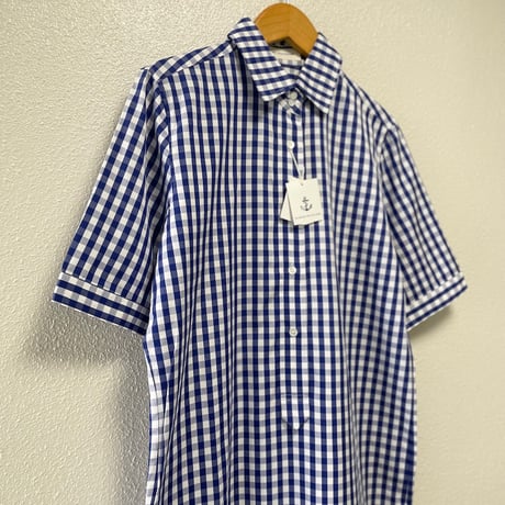 タグ付き未使用品 / LA MARINE FRANCAISE ギンガムチェック ワンピース