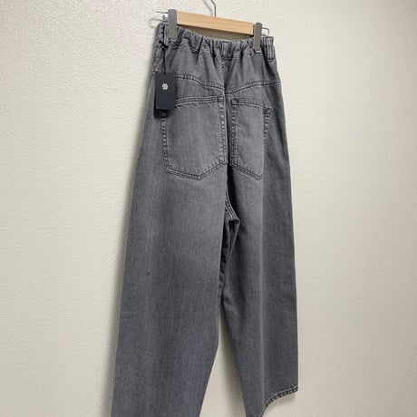 タグ付き未使用品 / 2026AW / 販売継続品 / Brocante 12ozリングBKデニム アンプリッセパンツ 【ブラック】