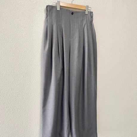 mizuiro ind ハイウエストタックパンツ