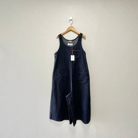 タグ付き未使用品 / Clip.tab 9.5ozネップデニム ワークサロペット