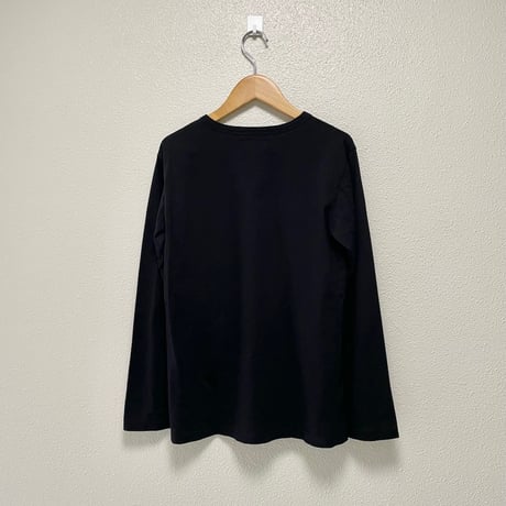 agnes b. ロゴプリント コットン 長袖 Tシャツ "Cool"