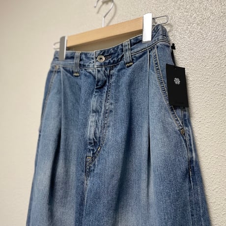 タグ付き未使用品 / 2026AW / 販売継続品 / Brocante 12ozリングデニム アンプリッセパンツ 【インディゴ】