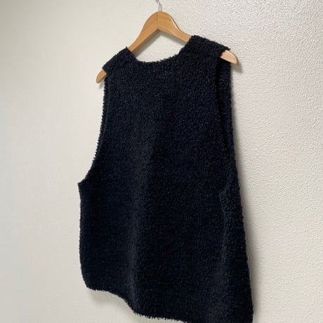 mizuiro ind ヘアリーVネックベスト