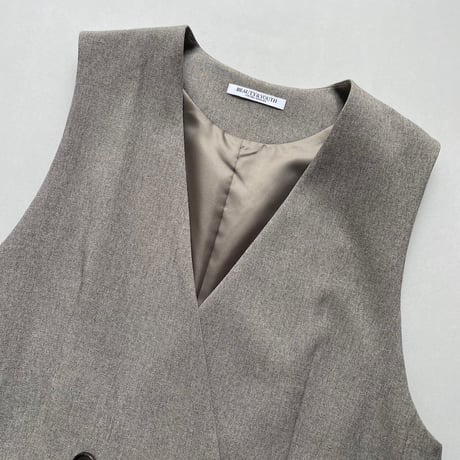2023AW / BEAUTY&YOUTH UNITED ARROWS ツイル ジャンパースカート＆ジレ -2WAY-