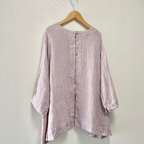 nest Robe 先染めリネンパナマブラウス