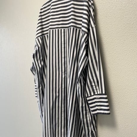 UNIVERSAL TISSU ナチュラルタイプライター クラシック ロングシャツ