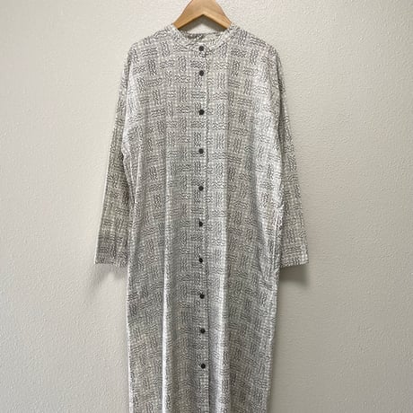FABRIC’S Sleeping Rose リバティシャツワンピース