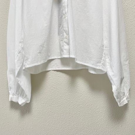タグ付き未使用品 / 人気完売品 mizuiro ind ダブルフリルカラーシャツ