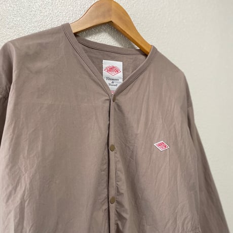 DANTON シャツカーディガン