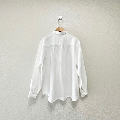販売継続品 / 中川政七商店 手織り麻を使ったフリルシャツ