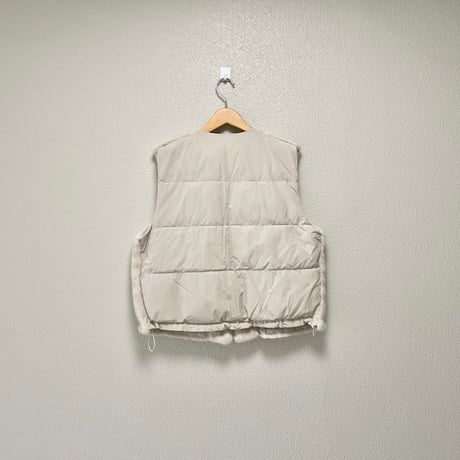 タグ付き未使用品 / 2025AW / vivapresto ファーベスト 【アイボリー】