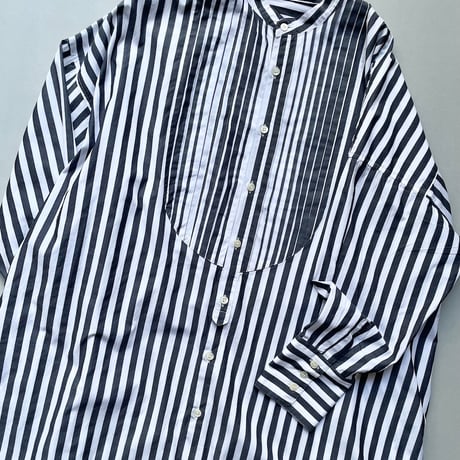 UNIVERSAL TISSU ナチュラルタイプライター クラシック ロングシャツ