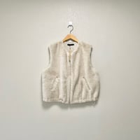 タグ付き未使用品 / 2025AW / vivapresto ファーベスト 【アイボリー】