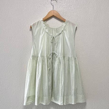2025SS / BEAMS BOY コットンギャザーノースリーブシャツ