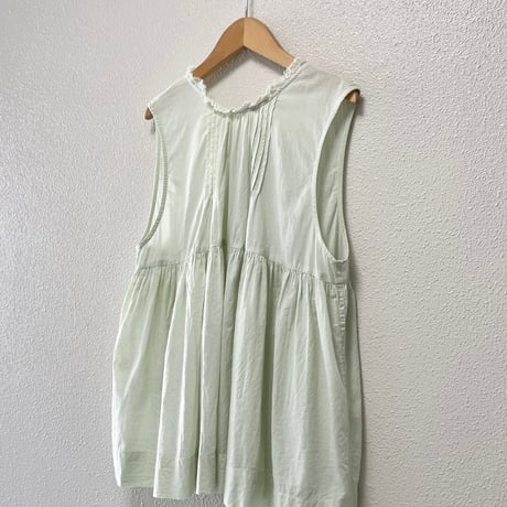 2025SS / BEAMS BOY コットンギャザーノースリーブシャツ